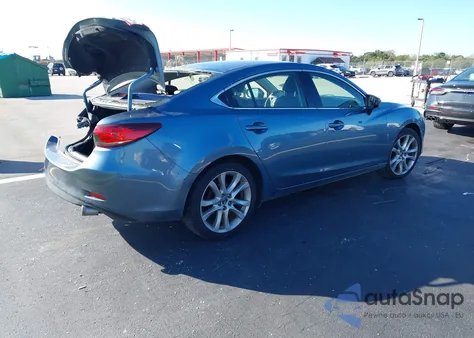2014 Mazda Mazda6 I Touring from USA, damaged, VIN JM1GJ1T67E1156362